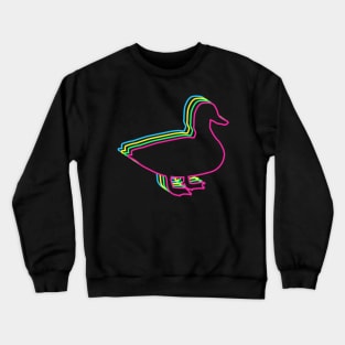 Duck 80s Neon Crewneck Sweatshirt